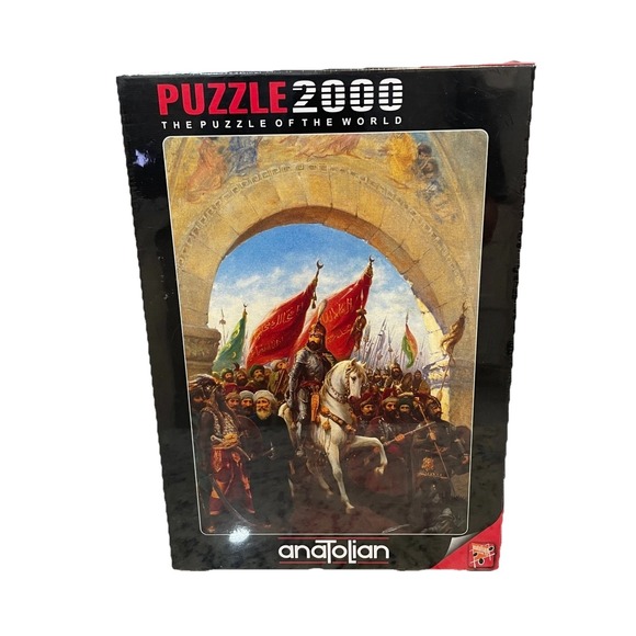 Anatolian Other - Anatolian Jigsaw Puzzle 2000 Pieces Puzzle of The World Istanbul'un Fethi